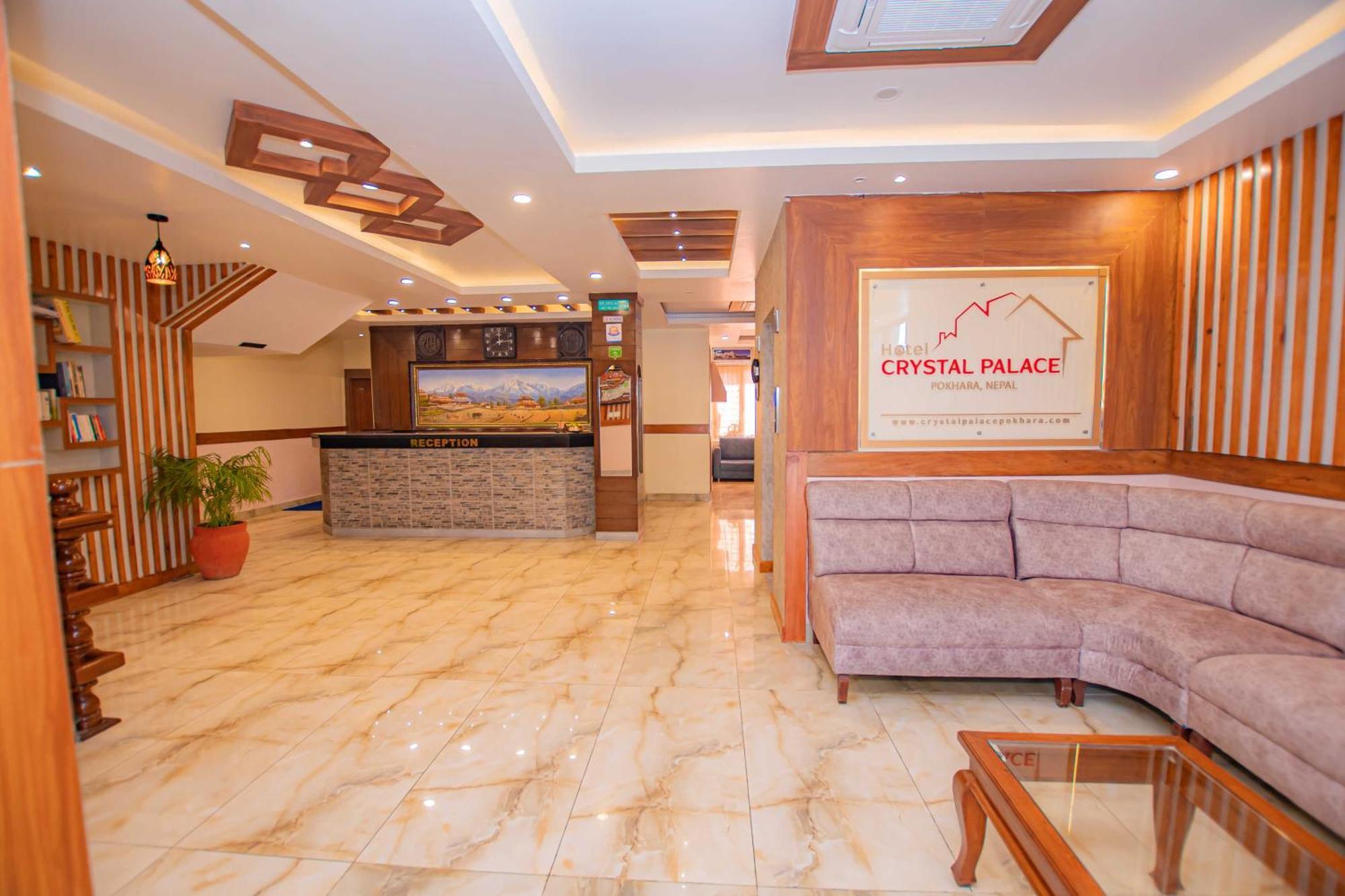 Hotel Crystal Palace Pokhara Exterior foto